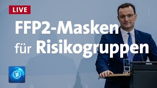 Spahn zu FFP2Masken für Risikogruppen [upl. by Seve709]