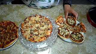 عمل عجينة البيتزا خلال 10د Pâte à pizza 10 mn  PizzaCuisinetunisiennezakia [upl. by Aratahs559]