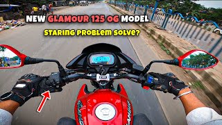 2024 Hero Glamour 125 OG New Model RIDE REVIEW  Brake Test 😱 New update Mileage Price  Glamour125 [upl. by Boffa]