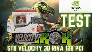 STB Velocity 3D  Nvidia RIVA 128 PCI  Test [upl. by Liss]