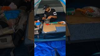 No one supports good Content 😔 campings asmrcooking viralvideo [upl. by Arriat]