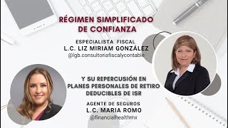 RESICO  Régimen Simplificado de Confianza y PPR Plan Personal de Retiro [upl. by Gurney]