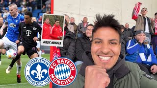 MUSIALA WELTKLASSE  TraumSOLO amp DOPPELPACK 😍🔥  SV Darmstadt 98 vs FC Bayern München  CedrikTV [upl. by Redyr218]