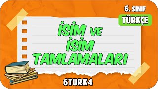 İsim ve İsim Tamlamaları 📙 tonguçCUP 1Sezon  6TURK4 2024 [upl. by Trinatte]