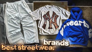 BEST STREETWEAR CLOTHING BRANDS TO BUY FROM IN 2024 [upl. by Daisy887]