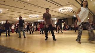 Follow Me line dance  Windy City Line Dance Mania 7 October 2018 [upl. by Irb]