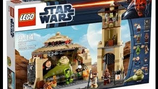 LEGO Star Wars 9516 Jabbas Palace HD Review  wwwflyguynet [upl. by Clift268]