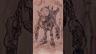 ManG77 metallica music metal rock art shortsvideo drawing sketch shorts shortsyoutube [upl. by Nerral]