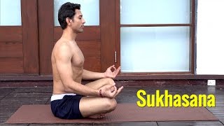 How to do Sukhasana [upl. by Kuska]