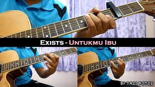 Exists  Untukmu Ibu InstrumentalFull AcousticGuitar Cover [upl. by Arty]