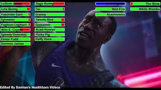 Space Jam A New Legacy 2021 Final Game with healthbars 33 [upl. by Anilat]