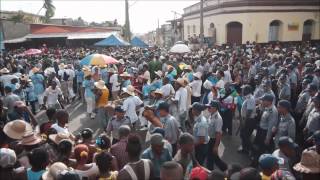 Carnaval de Santiago de Cuba  Invasion de la conga Los Hoyos 2013 [upl. by Naginarb616]