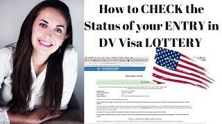 How to check the DV Visa Lottery Status 2019 [upl. by Abibah]