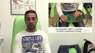 Fascitis plantar Testimonio de Clinisalud Albacete [upl. by Ayrad]