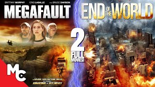 Megafault  End Of The World  2 Full Movies  Action Disaster Double Feature [upl. by Vernice]