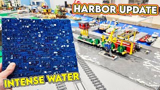 LEGO Train Yard Details amp Intense Water Tile [upl. by Kjersti921]