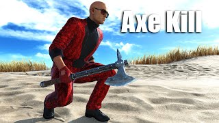 HITMAN 2 Hawkes Bay Axe Kill Everyone [upl. by Gabe434]