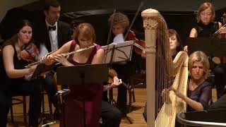 Mozart Concerto for Flute Harp and Orchestra in C major K 299  complete  LIVE [upl. by Adnahsed755]