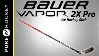 Bauer Vapor 2X Pro Hockey Stick  Product Review [upl. by Irem775]