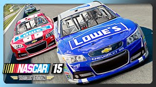 NASCAR 15 Career But I Join Team Lowes Racing [upl. by Sorgalim]