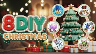 Top 8 Christmas Crafts 🎅 Beautiful Handmade Christmas Decorations Ideas [upl. by Senzer]