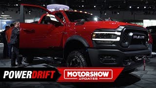 Ram 2500 Power Wagon  When size matters  2019 Detroit Auto Show  PowerDrift [upl. by Pani]