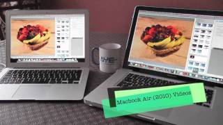 Macbook Air 2010  Photoshop CS5 Comparison [upl. by Nnylsaj]