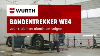 Würth – Cargo Lifting Equipment  Bandentrekker WE4 [upl. by Stonwin]