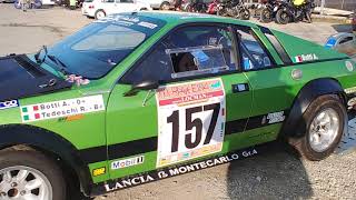 Bellissima Lancia Beta Montecarlo gr4 al Castelletto Circuit 17 febbraio 2019 [upl. by Cattima]