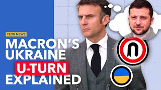 How Macron Became the Ultimate Ukraine Hawk [upl. by Akeim]