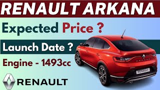 Renault Arkana  Renault Arkana Launch Date Expected Price Specifications [upl. by Trebor]