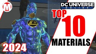 DCUO Top 10 Materials [upl. by Delfeena]