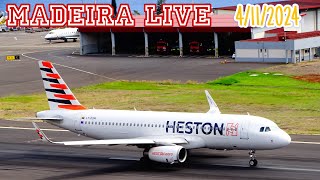 LIVE MADEIRA AIRPORT  LPMA [upl. by Grimaud449]