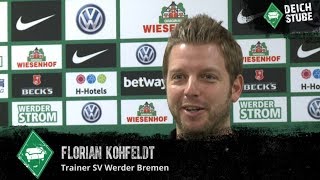 WerderCoach Kohfeldt über die Weihnachtszeit [upl. by Joella289]