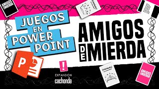 JUEGOS en POWER POINT  🤐 AMIGOS DE MIERDA 💩 [upl. by Albina642]