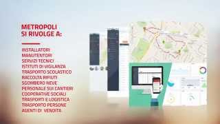 METROPOLI  Suite per la geolocalizzazione satellitare [upl. by Tybie11]