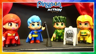 📷‍☠️ ¡El Team Action Graba una Película de Piratas ‍☠️⚡¡Pinypon Action Videos para Niños [upl. by Mccourt]