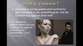 Domestic Violence Presentation 2011 [upl. by Nij]