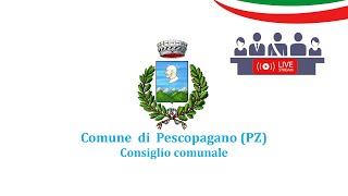 Consiglio comunale di Pescopagano PZ del 29112024 ore 1200 [upl. by Crockett]