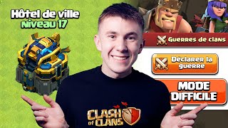 Nouveau  Mise à jour 2024  HDV 17 Mode Difficile  Clash of Clans [upl. by Gnahc3]