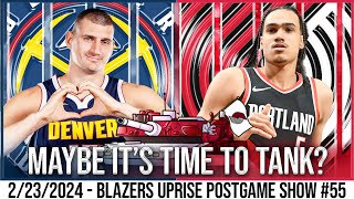 Portland Trail Blazers vs Denver Nuggets Recap  Blazers Uprise Postgame Show [upl. by Inalawi]