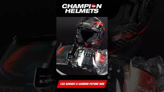 LS2 Advant X Carbon Future Red  ChampionHelmetscom [upl. by Salokkin425]