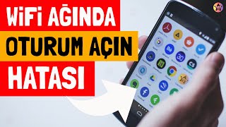 Kablosuz Ağda Oturum Açın Hatası Çözümü Android WiFi Ağında Oturum Açın Hatası Çözümü [upl. by Gnov]