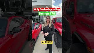 Dodge Demon 170 at MSRP  No markups  4 Allocations [upl. by Kari]