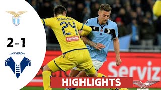 Lazio vs Hellas Verona 21  All Goals amp Extended Highlights  Seria A [upl. by Eissej]