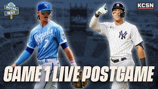 Royals vs Yankees ALDS Game 1 LIVE Postgame [upl. by Analat]