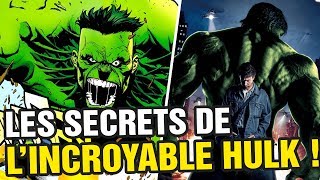 LES SECRETS ET EASTER EGGS DE LINCROYABLE HULK [upl. by Ignacius]