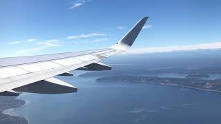 American Airlines A321S Takeoff SeattleDFW [upl. by Canute]