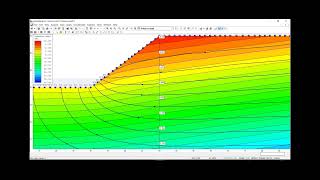 seepage analysis with slide [upl. by Elyrrad67]