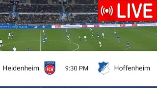 LiveSpiel Heidenheim gegen Hoffenheim  Bundesliga20242 [upl. by Ahsias180]